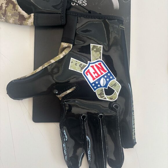 Nike Youth Vapor Jet 6.0 Football Receiver Gloves - LG - Picture 2 of 2